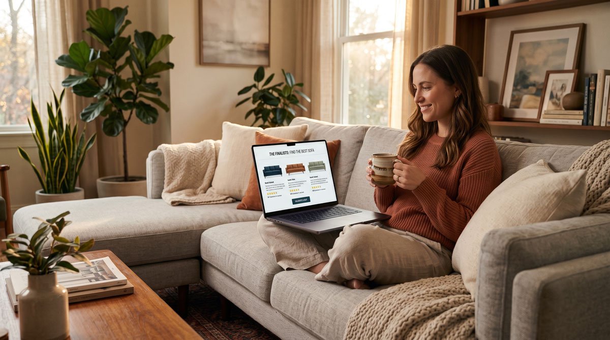 How Shoppers Actually Choose Furniture Online With Less Regret